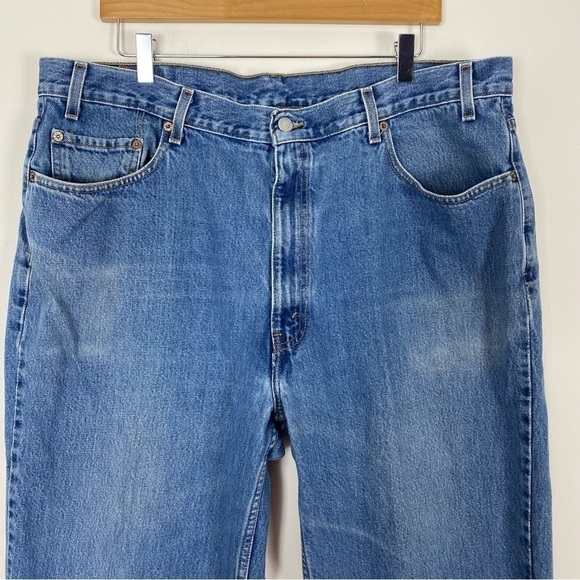 VINTAGE LEVI’S 550 90s Y2K Relaxed Fit Denim Jeans Size 42 Relaxed Fit Retro - Picture 6 of 10